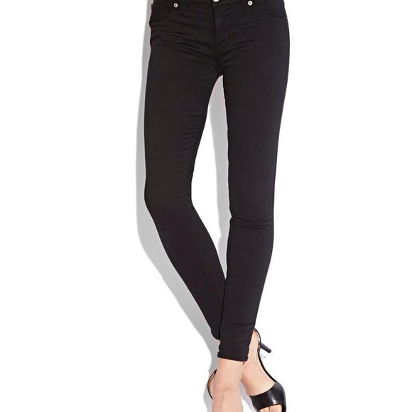 LUCKY BRAND Black Brooke Legging Jean, Size 27 - Picture 2 of 8